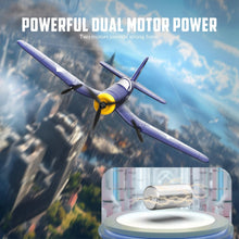 Load image into Gallery viewer, RC Plane 3 Channel Remote Control Airplane Fighter Toys, 2.4GHz 6-axis Gyro Stabilizer RTF Glider Aircraft Plane, Easy to Fly