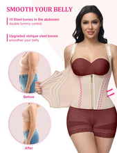 Load image into Gallery viewer, SHAPSHE Waist Trainer for Women, Tummy Control Sports Girdle, Tan-classic - Medium