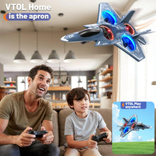 Load image into Gallery viewer, ENJOYFLY Foam Remote Control Airplanes RC Planes for Kids Adults 14+, RC Airplane Fighter Jet