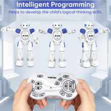 Load image into Gallery viewer, RC Robot Toys for Kids: Gesture-Sensing Smart Programmable Robot, USB Charging, Remote Control Robot Toys