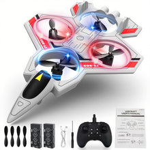 Load image into Gallery viewer, RGIMF RC Planes with Light, Remote Control Airplanes, RC Airplane Fighter Jet (White - Plastic)