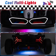 Load image into Gallery viewer, 24V 9AH Electric Go Kart with Adjustable Seat  2 * 200W Motors, Drift Mode and 2 Speed, Licensed BMW (White)