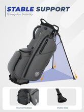 Load image into Gallery viewer, Sturdum Lightweight 7 Way Golf Stand Bag for Men Women, Upgrade Base