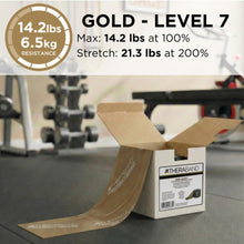 Load image into Gallery viewer, THERABAND Resistance Band Gold, Max, 25-Yd Roll, Latex-Free Elastic Exercise Band