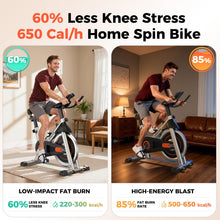 Load image into Gallery viewer, YOSUDA Exercise Bike, Brake Pad Stationary Bike for Home -Black