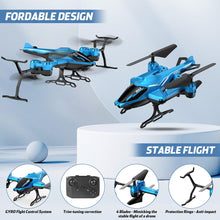 Load image into Gallery viewer, RC Helicopter 2.4G, All in 1 Remote Control Helicopter Super Function 360° Flip, Obstacle Avoidance, Altitude Hold
