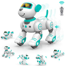 Load image into Gallery viewer, Remote Control Robot Dog Toy for Kid, Programmable Robotic Puppy, Interactive Robotic Dog