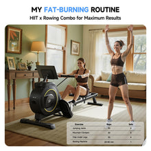 Load image into Gallery viewer, YPOO Rowing Machine for Home - Black
