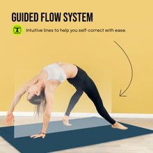 Load image into Gallery viewer, Gogokiwi Extra Wide Yoga Mat for Men Women (72"L x 36"W x 1/4" Thick) Non Slip Fitness & Exercise Mat with Alignment Marks for Yoga, Pilates, Floor Workouts