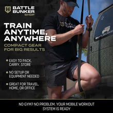 Load image into Gallery viewer, Battle Bands Resistance Bands – Pull Up Assistance Bands & Stretch Bands for Exercise – Black