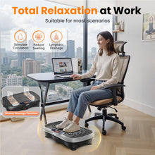 Load image into Gallery viewer, AXV Vibration Plate Fitness Platform Exercise Machine Vibrating Shaking Full Body Shaker Workout Vibrate Stand Shake Board Sport for Weight Loss Fat Burner for Gym Home Office