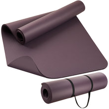 Load image into Gallery viewer, KEEP Extra Thick NBR Yoga Mat for Women & Men, 15mm Thick, 72”x32” Large Exercise Mat with Non-Slip Workout Mat for Yoga, Pilates, Stretching, Meditation – Wide & Cushioned Fitness,Mat Purple