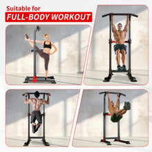 Load image into Gallery viewer, ZENOVA Pull Up Bar Dip Bar Power Tower