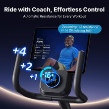 Load image into Gallery viewer, MERACH Recumbent Exercise Bike for Home, Self Powered Stationary Bike for Seniors Adults ,Exclusive Apps