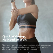 Load image into Gallery viewer, CYCPLUS Heart Rate Monitor Chest Strap H2Pro, Bluetooth ANT+ Heart Rate Monitor Chest Sensor -Black