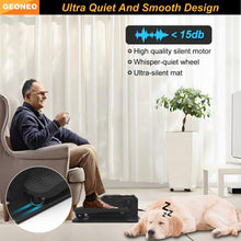 Load image into Gallery viewer, Under Desk Elliptical Machine, Electric Elliptical Leg Exerciser for Senior, Quiet and Compact Electric Seated Pedal Exerciser for Home with Monitor, Remote Control and 12 Adjustable Speeds