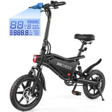 Load image into Gallery viewer, Folding Electric Bike for Adults, 374Wh Ebike, 20MPH Electric Bikes, 14" Foldable Electric Bicycle, 20-50 Miles Electric Bikes