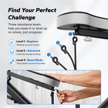 Load image into Gallery viewer, Squat Machine, MERACH R07 2 in 1 Squat Rowing Machine - Black