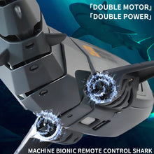 Load image into Gallery viewer, Remote Control Shark with Camera for Kids/Adults, RC Sharks Toys for Swimming Pool, RC Boat with Camera (2 Batteries)