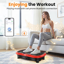 Load image into Gallery viewer, AXV Vibration Plate Fitness Platform Exercise Machine Vibrating Shaking Full Body Shaker Workout Vibrate Stand Shake Board Sport for Weight Loss Fat Burner for Gym Home Office