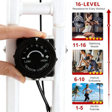 Load image into Gallery viewer, BARWING Folding Exercise Bike Stationary Bikes for Home,3 in 1Exercise Bikes X3-White)
