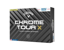 Load image into Gallery viewer, Callaway Golf Chrome Tour X Golf Balls (Triple Track (White)