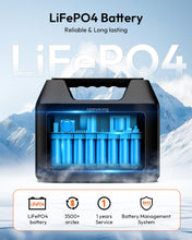 Load image into Gallery viewer, Solar Powered Generator, 300W Portable Power Station with Solar Panel 40W