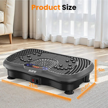 Load image into Gallery viewer, AXV Vibration Plate Fitness Platform Exercise Machine Vibrating Shaking Full Body Shaker Workout Vibrate Stand Shake Board Sport for Weight Loss Fat Burner for Gym Home Office