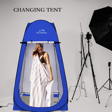 Load image into Gallery viewer, Your Choice Pop-Up Shower Tent, 47.2"Wx82.7"H Changing Tent - Blue