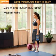 Load image into Gallery viewer, Under Desk Elliptical Machine, Electric Elliptical Exerciser for Senior, Quiet & Small Electric Seated Pedal Exerciser for Home with Monitor, Remote Control & 12 Adjustable Speeds (Blue)