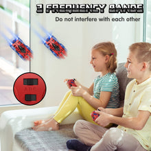 Load image into Gallery viewer, Wall Climbing Remote Control Car, Dual Mode 360° Rotating RC Stunt Cars with Headlight, Rechargeable Toys