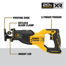 Load image into Gallery viewer, DEWALT 20V MAX 5Ah, Brushless 9 Power Tools with Battery, Charger, Drill, Impact Driver, Reciprocating Saw, Circular Saw, Oscillating Tool, Grinder, Orbit Sander, Impact Wrench, Flashlight (DCK921P1)