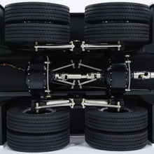 Load image into Gallery viewer, 1/14 8X4 RC Fire Fighting Truck Metal Chassis Two Speed Transmission Differential Lock on Axles Radio Control Fire Car Light