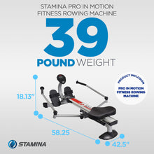 Load image into Gallery viewer, Stamina Body Trac Glider 1050 Rowing Machine