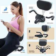Load image into Gallery viewer, BARWING Exercise Bike Stationary Bikes for Home with APP,3 in 1 Folding Exercise Bikes App-X4-White
