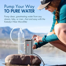 Load image into Gallery viewer, Katadyn Hiker Pump-Action Water Filter, 11 oz