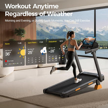 Load image into Gallery viewer, 16% Treadmills for Home with Handle - Black