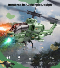 Load image into Gallery viewer, Remote Control Helicopter, Military RC Helicopters with Cool Appearance Design, Upgraded Protection Function, Altitude Hold