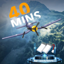 Load image into Gallery viewer, RC Plane 3 Channel Remote Control Airplane Fighter Toys, 2.4GHz 6-axis Gyro Stabilizer RTF Glider Aircraft Plane, Easy to Fly