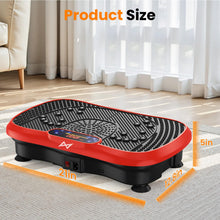Load image into Gallery viewer, AXV Vibration Plate Fitness Platform Exercise Machine Vibrating Shaking Full Body Shaker Workout Vibrate Stand Shake Board Sport for Weight Loss Fat Burner for Gym Home Office