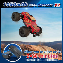 Load image into Gallery viewer, Scale 4WD Brushless RC Car for Adults - 45+ Kph Off-Road Hobby Truck 4x4, Electric Buggy, Remote Control Monster Truck