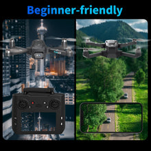 Load image into Gallery viewer, Tolatoyus Drones with Camera for Adults 4K, GPS Drone with 4.5” LCD Screen Controller