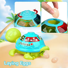 Load image into Gallery viewer, Multi-Age Educational Bundle: Egg-Laying Musical Turtle Baby Toy with Lights & Sounds for Tummy Time + 5-in-1