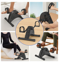 Load image into Gallery viewer, 12-Levels Mini Exercise Bike Under Desk - Black