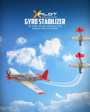 Load image into Gallery viewer, RC Plane, 4 Channel Remote Control Airplane Fighter RTF with 6-Axis Gyro, 3 Modes & Aerobatics