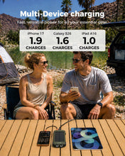 Load image into Gallery viewer, BLAVOR Solar Power Bank 10,000mAh Portable Wireless Charger for Cell Phones
