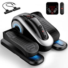 Load image into Gallery viewer, LVPIMAN Large Size Under Desk Elliptical Machine,Electric Leg Exerciser for Seniors,12 Adjustable Speeds&12 Modes with Remote Control,Elastic Rope,Manual&Auto Mode for Home Office
