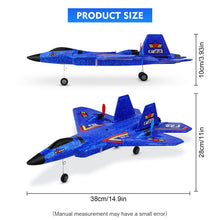 Load image into Gallery viewer, F22 RC Plane, Remote Control Airplane, 2.4Ghz Ultra Long Endurance Raptor RC Fighter Jet Toy Airplanes for Kids Beginners Boys Girls