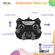 Load image into Gallery viewer, Kids Transforming Robot RC Car Toys for Boys 8-13 Remote Control Gift Yellow