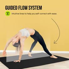 Load image into Gallery viewer, Gogokiwi Extra Wide Yoga Mat for Men Women (72"L x 36"W x 1/4" Thick) Non Slip Fitness & Exercise Mat with Alignment Marks for Yoga, Pilates, Floor Workouts